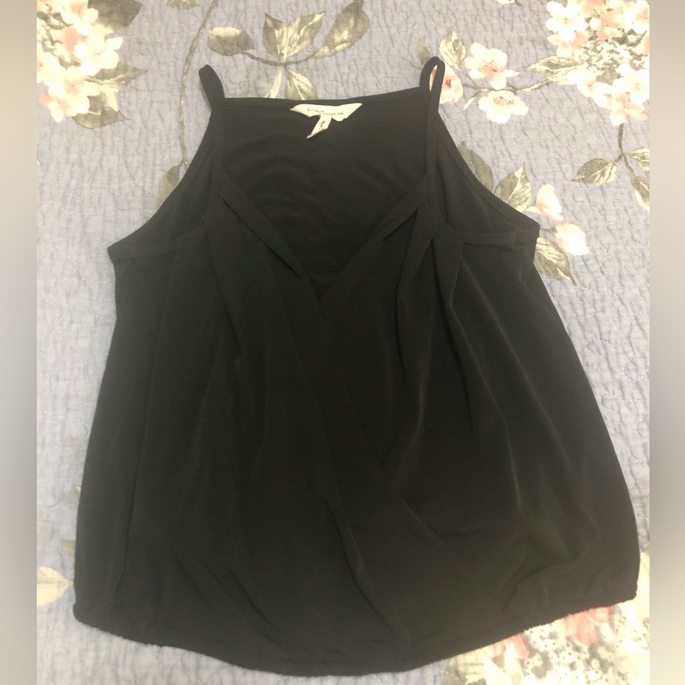 NWOT Black Loose Fit Tank Top